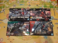 BANDAI HG 1/144 MS-06 ZAKU (GQ) GQuuuuuuX & RX-77-2 GUNCANNON 機動戰士 & FORCE IMPULSE GUNDAM SEED DESTI