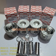 Piston Assy Isuzu Elf Nhr55 Nkr55 Nlr55 Turbo 4Jb1 Turbo
