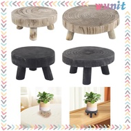 [Wunit] Plant Stand, Plant Stool, Round, Garden, Flower Pot Holder, Flower Pot Stand for Indoor Lawn