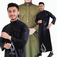 Jubah Gamis Pria Jubah Slimfit jubba alfaan gamis jubah muslim busana muslim pria jubah model zafeer