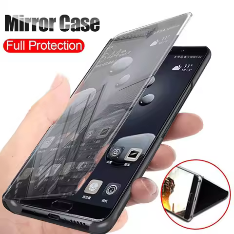 Smart Flip Case For Samsung Galaxy S22 S21 Ultra S20 FE S10 Plus S10E Note 20 10 Lite 9 Shockproof C