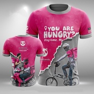 3D Print/Women's T-Shirt Exclusive Food Panda Rider Jersey FP003 Blue