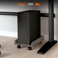 Cubic Tray Komputer / Rak Roda CPU Meja Komputer / YAGI TRAY 45