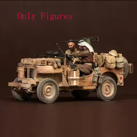 36207 Resin Figures Soldier  model kits (only 2 figures) Unpainted Unassambled 1/35
