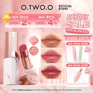 O.TWO.O Ice-Film Mirror Lipstick Moisturizing Non-Sticky Gincu Penjagaan Bibir 8 Warna