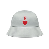 GENUINE - MLB Bucket Hat Gray Logo Heart B - Gray B Heart Hat