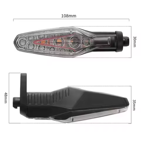 Motorcycle LED Rear Brake Tail Light Flashing Turn Signal for BMW R1250GS R1300GS S1000RR S1000XR S1