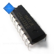 10 Piece CD4033BE CD4033 4033BE DIP-16 In Stock