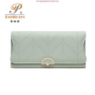 dompet lelaki dompet perempuan charles and keith wallet 2024 New Style Niche Design Ladies Long Wall