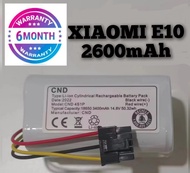 Xiaomi E10  Xiaomi E5 Vacuum Robot Sweeping Robot  2600mAh 3400mAh Battery