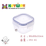 Lianfu Tianchu Square Fresh-keeping Box 0.14L Microwaveable Refrigerator Fresh-keeping Box Storage B