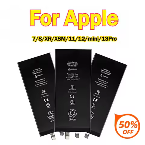 Extra-large Capacity Mobile Phone Battery for Apple IPhone 7/8/XR/XSM/11/12/mini/13Pro