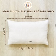 Ruột gối nằm trẻ em 30x50cm Petit Bebe cho bé mẫu giáo tiểu học