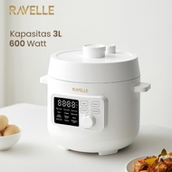 Ravelle Digital Pressure Cooker 3L 3 L 3-L 3 Liter 3ltr Electric Pressure Cooker OFFICIAL WARRANTY