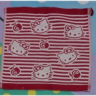 Kitty Handkerchief There Are 2 Patterns On Both Sides Gauze Fabric Size 9" 9"