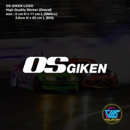 OS GIKEN Sticker / Decal (High Quality Sticker)