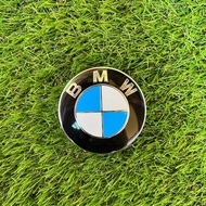 MESIN Emblem bmw for E30/E36/E46/E90 trunk hood - Blue White, 74mm