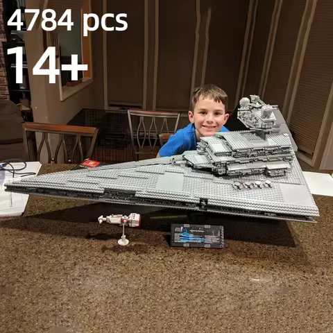 Assemble Home Decoration Imperial Navy Stormtrooper Star Destroyer Galactic Empire Star Cruiser Star
