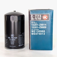 Vic Oil Filter Fits Mitsubishi Bus 6M60-T 6M61 6D15 6D16 6D17 4M50-T Fuso Fighter 6D14 6D14-T C-223