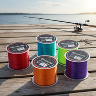 Sougayilang57-38No.8,  Sougayilang Jenama Baru 5 Warna Tali Pancing 7-38 lbs No. 8 Tali Nilon Berpre