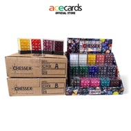 Chessex Translucent 12mm Dice Blocks Board Games (238AA)