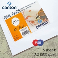 Canson Fine Face A2 (200 gsm) / Sketch Paper / Drawing Paper