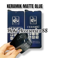ANTI-SCRATCH ITEL VISION 2 / VISION 2 PRO - ANTI-SCRATCH MATTE BLUE CERAMIC - ANTI-RADIATION