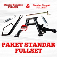 Standar Standart Jagang Jagrak 2 Dua Tengah Standar Samping 1 Pinggir Honda Beat Vario Scoopy 110 12