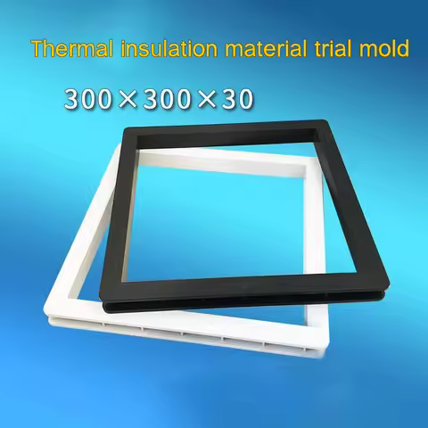 Plastic Insulation Mortar Trial Mold 30 * 30 * 3Cm Detachable Bottomless Test Block Mold Mortar Insu