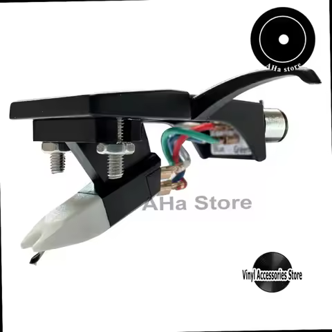 Turntable Headshell Universal LP Cartridge aguja tocadiscos Phono Headshell ortofon Mount platenspel
