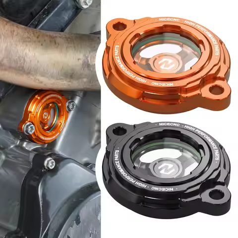 For 2014-2023 KTM 1290 Super Duke R/GT Transparent Oil Filter Cover for KTM 1290 Super Adventure R S