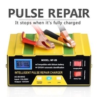 Charger Aki Mobil  Portable Otomatis Auto On Off Dan Motor Otomatis Cas Accu Kering Dan Basah 250W 1