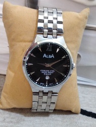 Jam Tangan Pria Stainless AIBa Tanggal Aktif Casual Fashion Jam tangan analog