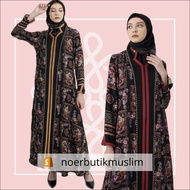Hikmat Fashion Original A5633-07 Abaya Hikmat  noerbutikmuslim Gamis