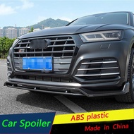 For Audi Q5 Body kit Front Bumper Diffuser Protector For 2020 2021 New Audi Q5L Front Spoiler Body kit Bumper shovel lip