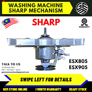ESX805 / ESX905 / ESX958 / ES919X SHARP Washing Machine Mechanism / Gearbox Mesin Basuh / Sharp Gear