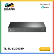 TP-link JetStream 8-Port Gigabit Smart Switch with 4-Port PoE+ (TL-SG2008P) | Holistek