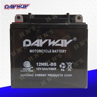 DAYWAY 12N9L-BS Maintenance Free Motorcycle Battery