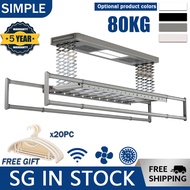 HDB Utomated Laundry Rack Smart Laundry System With Free Installation Ceiling Clothes Drying Rack
