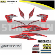 CLICK 125 V2 VARIO FIRE EDITION 2024 DECALS