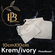 Drawstring/ pouch size 10cmx10cm