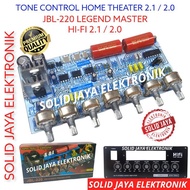 KIT TONE CONTROL STEREO 2.1 2.0 FOR JBL220 HOME THEATER HI FI STEREO PREAMP PRE AMP CONTROL STEREO K
