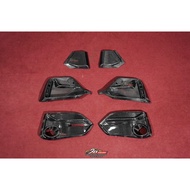 Honda Fk8 Type R Civic Front And Rear Bumper Cover Facelift Air Vent Real Forged Carbon Fiber One Se