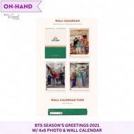 BTS Seasons / Season’s Greetings 2020 or 2021 Wall Calendar