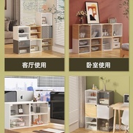 Storage Cabinet with Doors Bookshelf Free Acrylic Grid Cabinet Low Cabinet Bookshelf Combination Boo