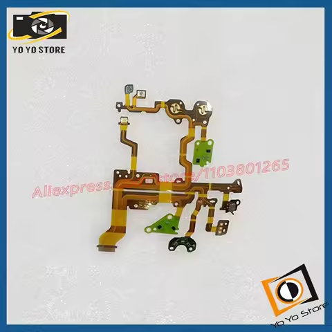 New FPC Assy Flex For Sony A7M4 A74 ILCE-7M4 Top Cover Cable Power Mode Switch Camera Parts