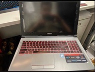 MSI Gv 62 8RC 15”5 notebook，電競手提電腦，8代I7 cpu，1000+128GB，升級32GB ram，