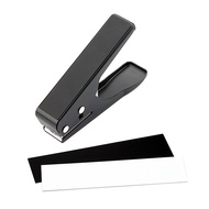 Guitar Pick Punch Pick Maker Guitar Pick Cutter with 2 Pick Strips Sheet for Guitar Pick Making Tool