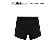 ARI MEN ELITE 3 INCHES RUNNING SHORT - BLACK กางเกงวิ่งผู้ชาย 3 นิ้ว อาริ ELITE สีดำ