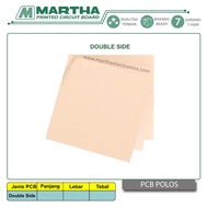 Plain PCB FR4 Double Side 15 cm x 15 cm Thickness 1.2 mm